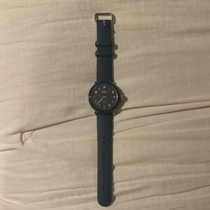 Shinola Black and Silver Men's Watch